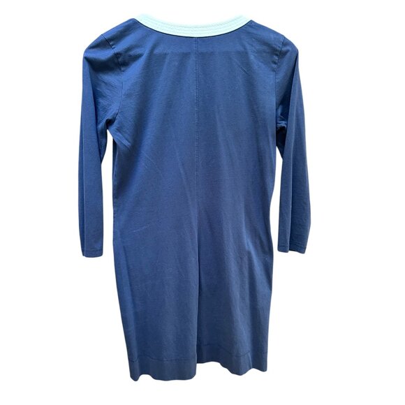 Lilly Pulitzer Marlina Dress True Navy 3/4 Sleeves Mini Spring Beachy Preppy SM - Picture 4 of 5